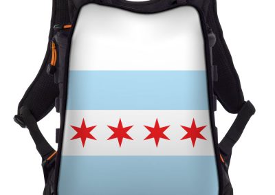 CHICAGO FLAG SKYN - HORIZONTAL