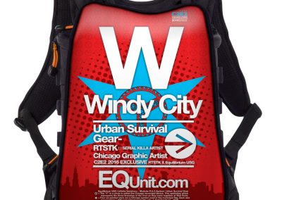 CHICAGO L SKYN - WINDY CITY RED